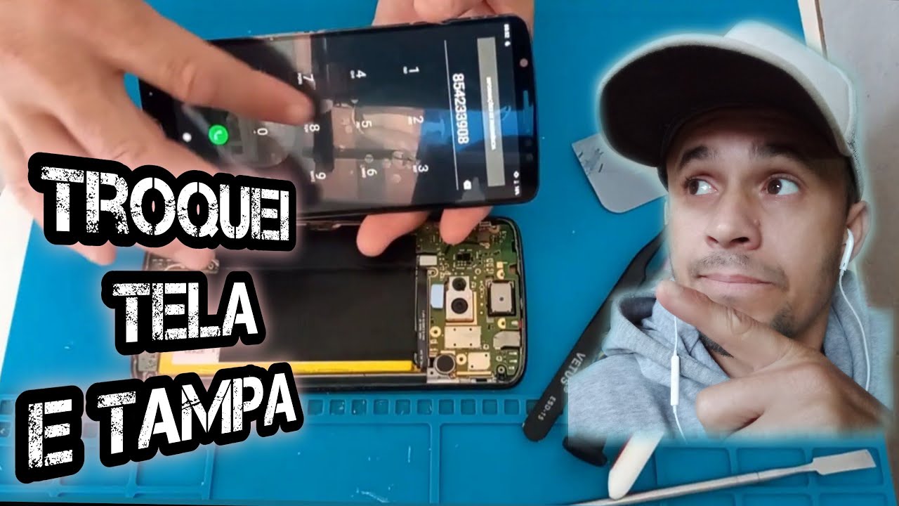 Como trocar a tela do g6 Plus | Uil Cell