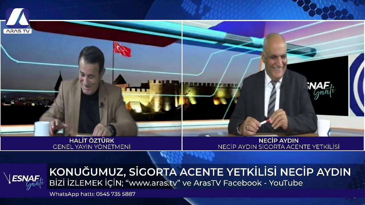 ESNAF SAATİ - NECİP AYDIN SİGORTA ACENTE YETKİLİSİ NECİP AYDIN