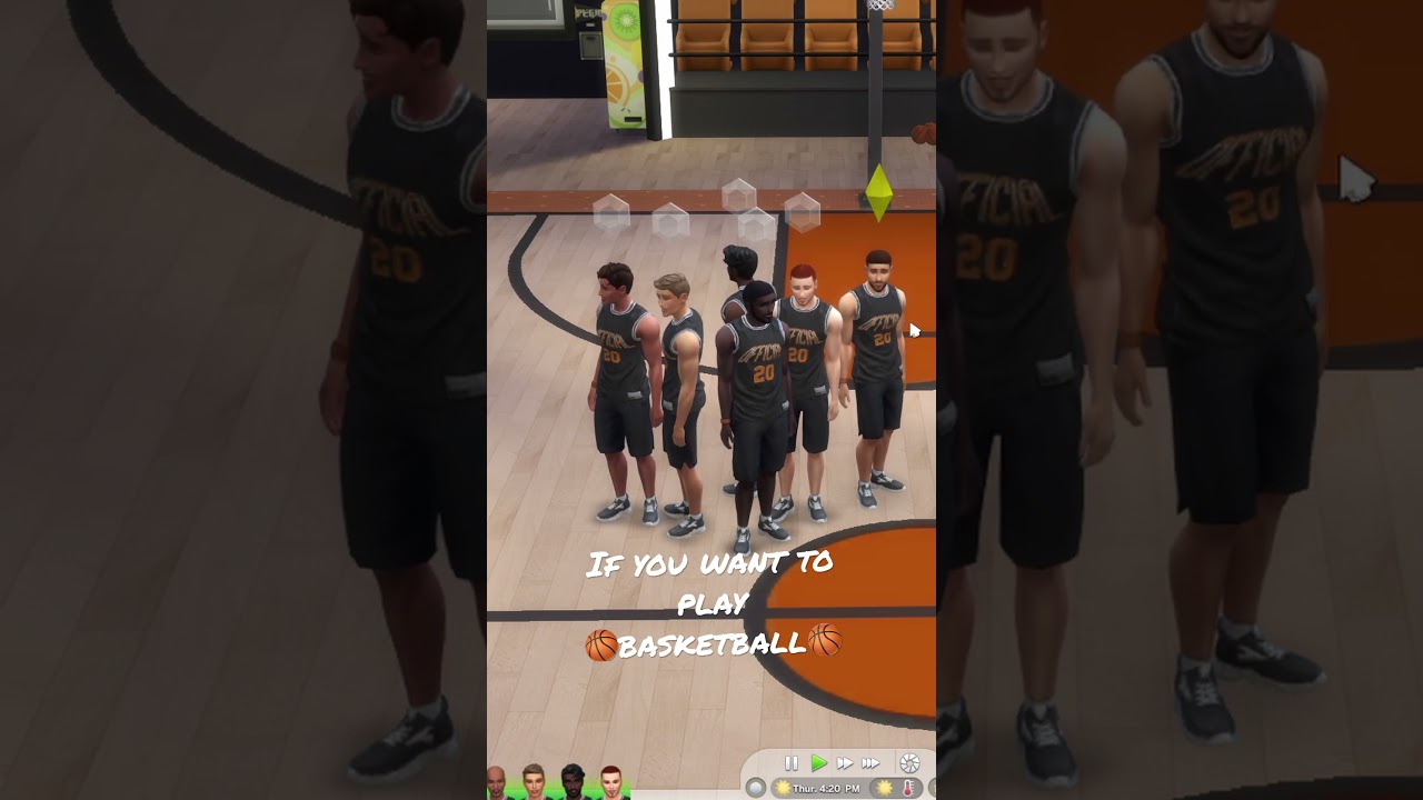🏀 Basketball 🏀 #sims4 #thesims #sims #thesims4 #симс4 #симс #shorts #viral #basketball