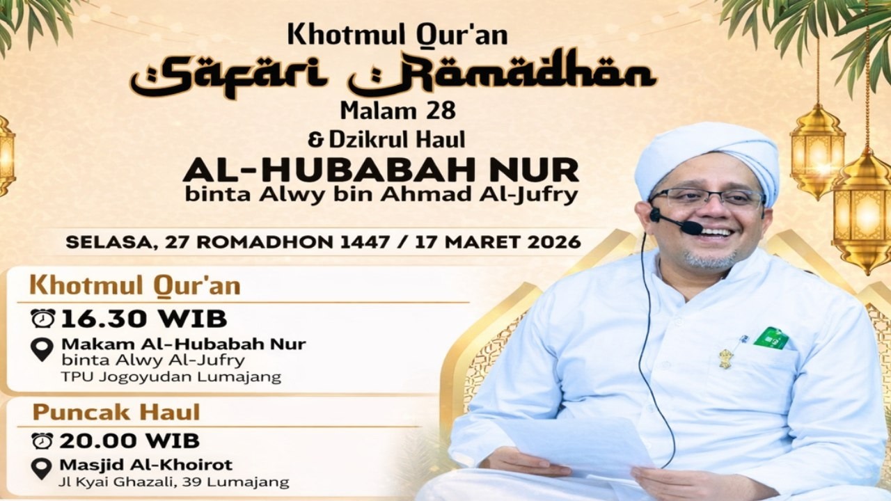 🔴LIVE SAFARI ROMADHON MALAM 28 & DZIKRUL HAUL AL-HUBABAH NUR BINTA ALWI AL-JUFRY