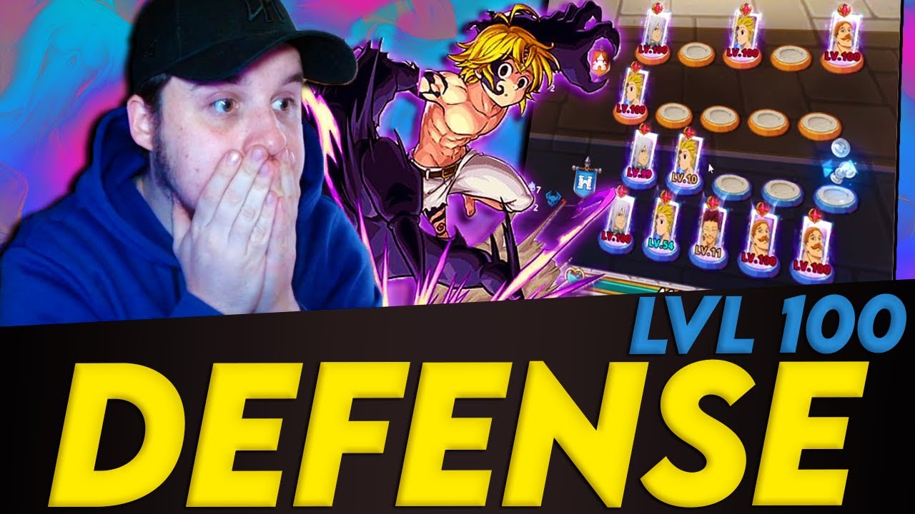 MODE DEFENSE LVL 100 MELIODAS TÉNÉBREUX GUIDE DÉBUTANT - 7DS IDLE