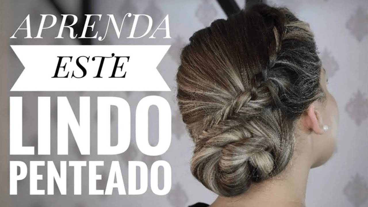 COMO FAZER UM LINDO COQUE COM TRANÇA ESCAMA DE PEIXE. IDEAL PARA CASAMENTOS.