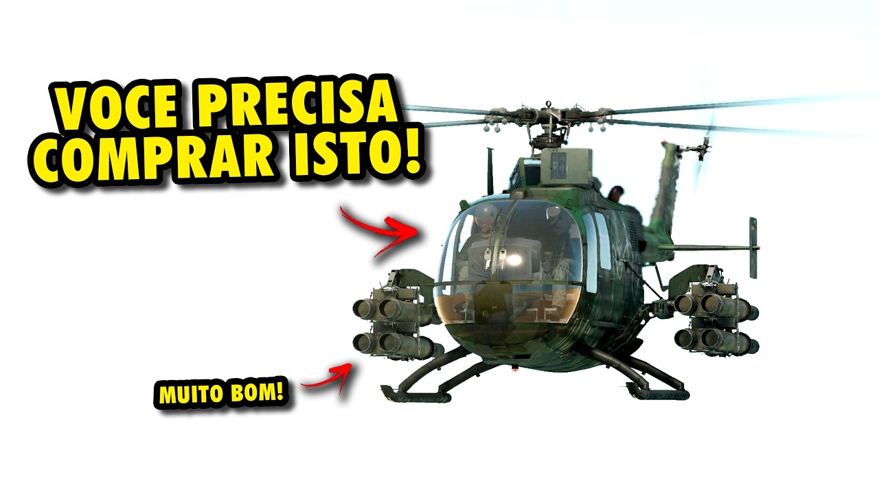 UM RARO HELICOPTERO ALEMÃO ESTA DISPONIVEL POR POUCO TEMPO!!!