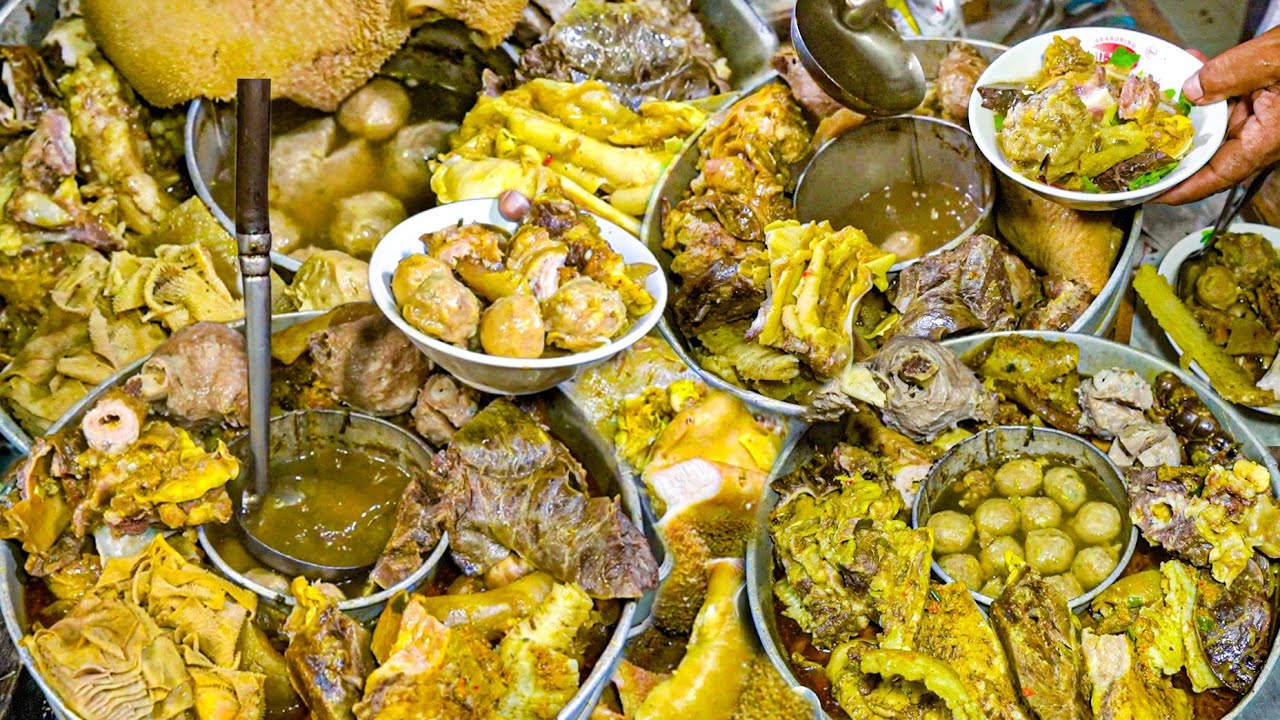 2 TONG JEROAN SAPI LUDES!! BARU BUKA 5 MENIT LANGSUNG DIGERUDUK! Bakso Peppy Juanda Sidoarjo