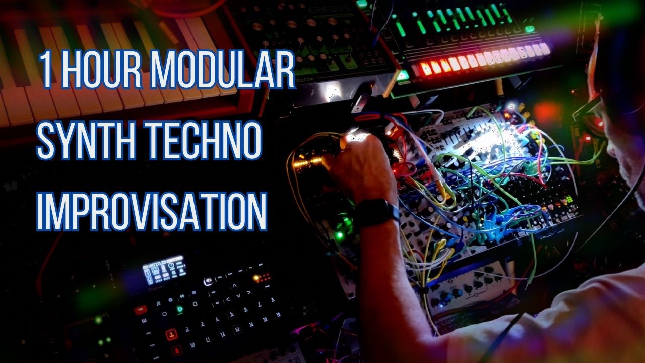 An hour long modular synth techno improvisation #modularsynth #eurorack #synth #techno #improv