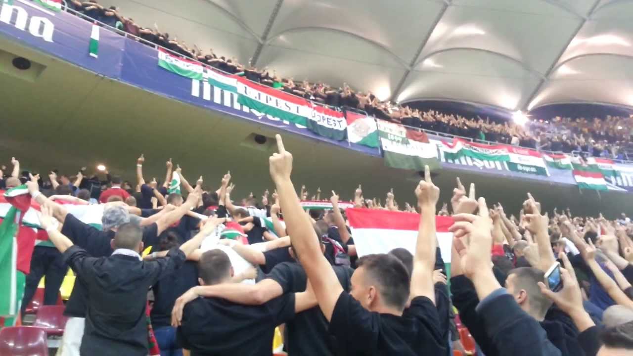Románia - Magyarország / román himnusz