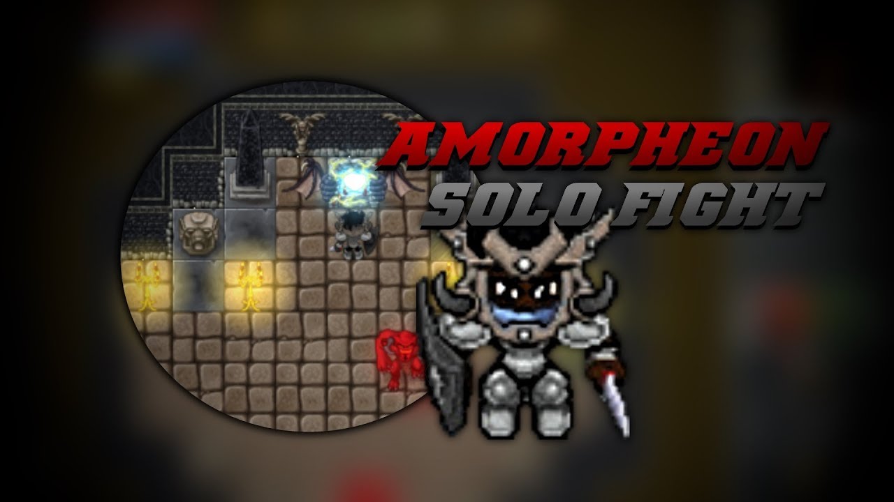 TibiaME: Amorpheon Alone | First ever solo fight
