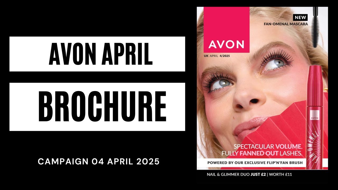 AVON UK APRIL 2025  BROCHURE 2025 #avonuk #youtubevideos #fyp #beauty