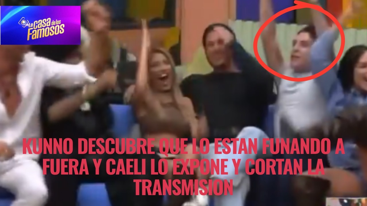 KUNNO DESCUBRE QUE LO ESTAN FUNANDO A FUERA Y CAELI LO EXPONE Y CORTAN LA TRANSMISION EN LCDLF 6