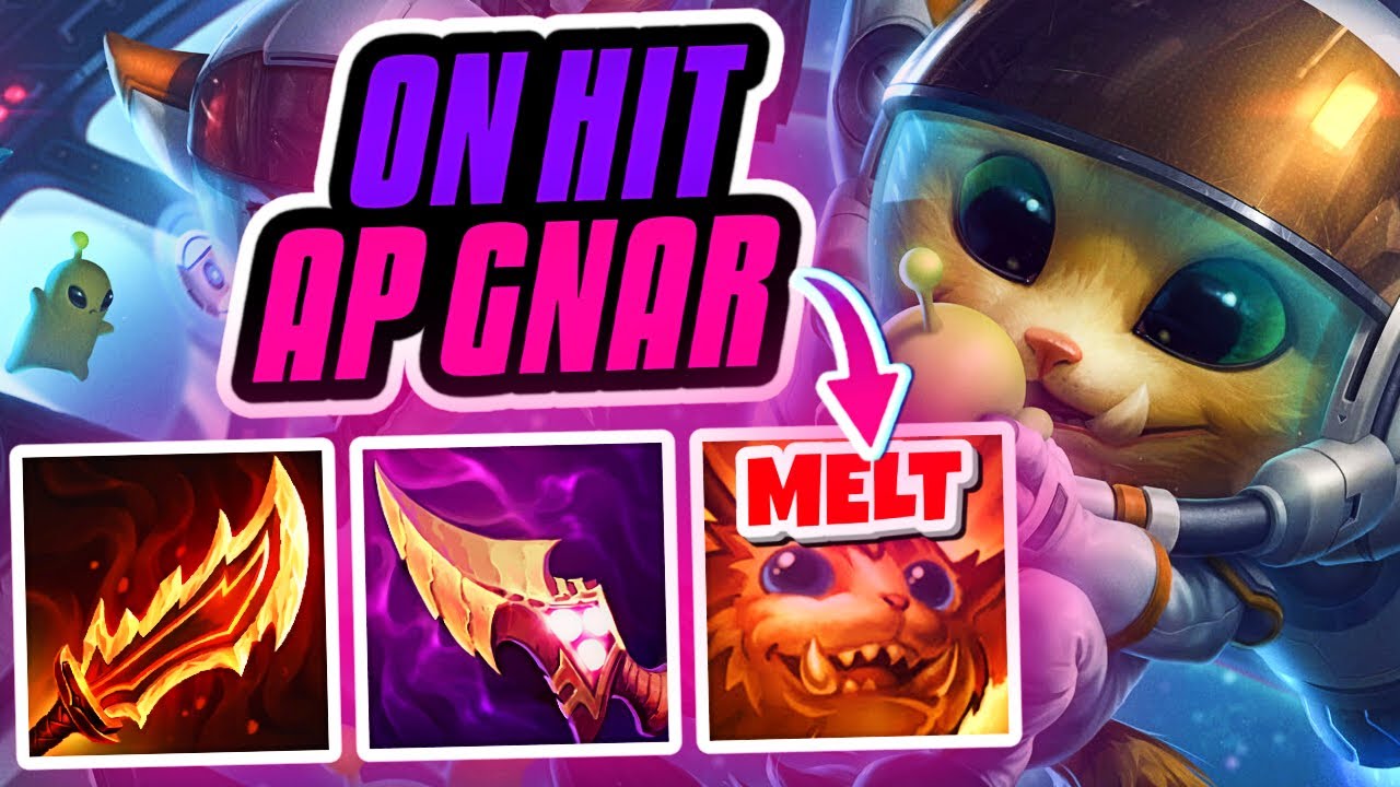 AP ON HIT GNAR MELTS EVERYONE INSTANTLY!!! Season 14 Gnar Gameplay (League of Legends)