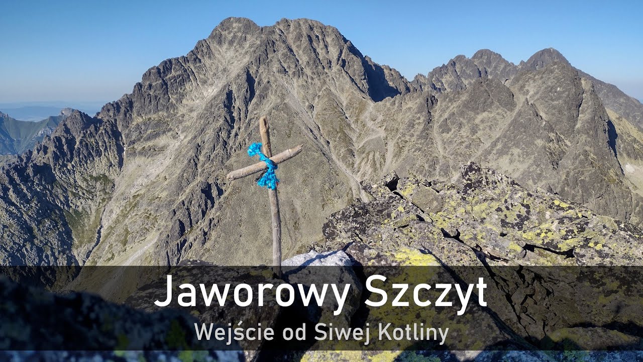Jaworowy Szczyt - wejście od Siwej Kotliny