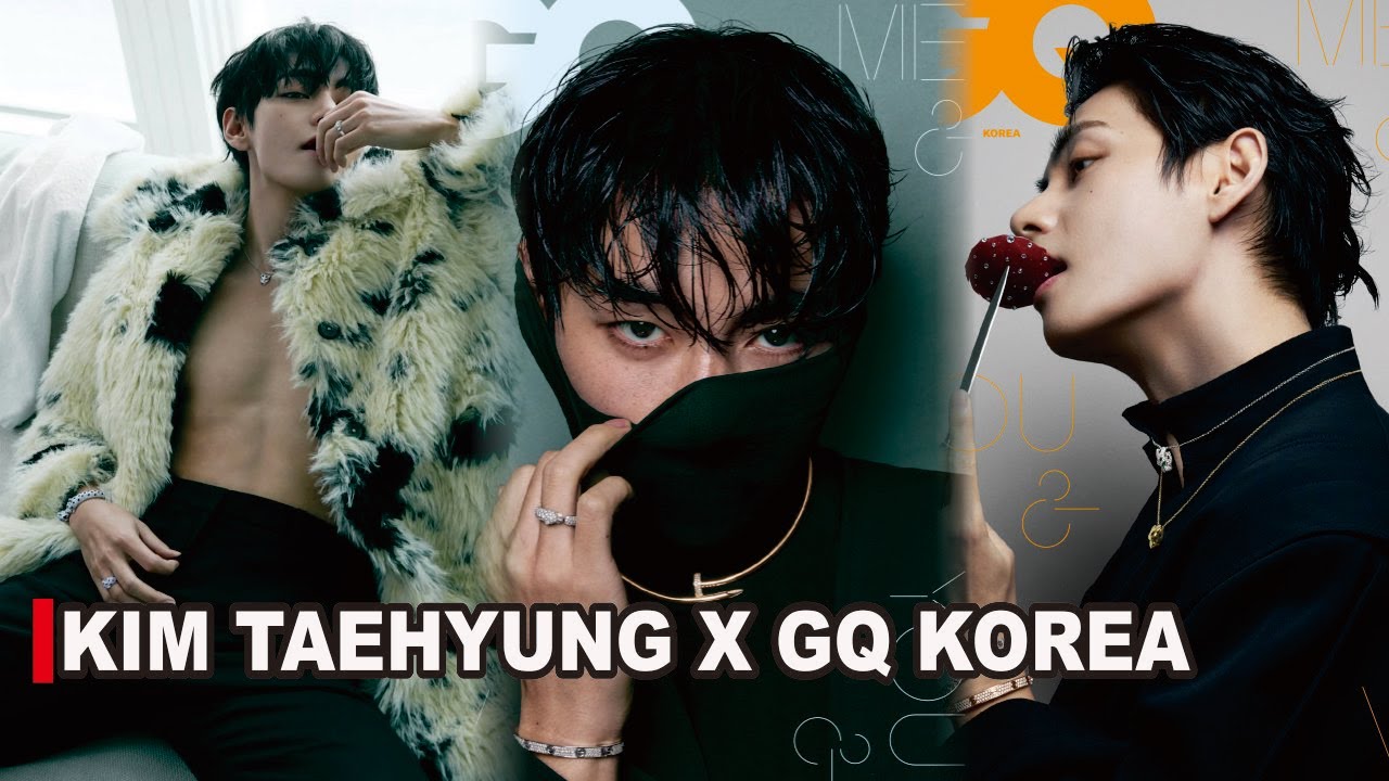 «С Ви»: GQ Korea исследует многогранность Ким Тэхёна через искусство и моду.