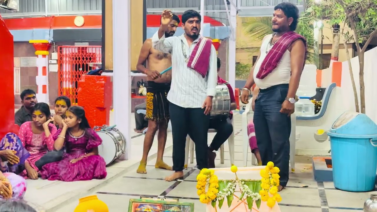 ✴️🔱బాలాపూర్ లో శ్రీ మల్లికార్జున స్వామి గంగా స్నానం ఒగ్గు కథ ఒగ్గు సాయి(7731046379)✴️🔱