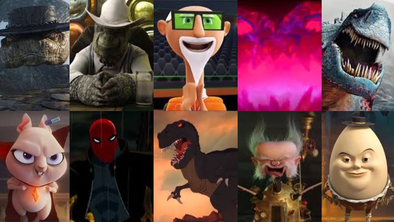 Defeats of My Favorite Animated Movie Villains Part 7