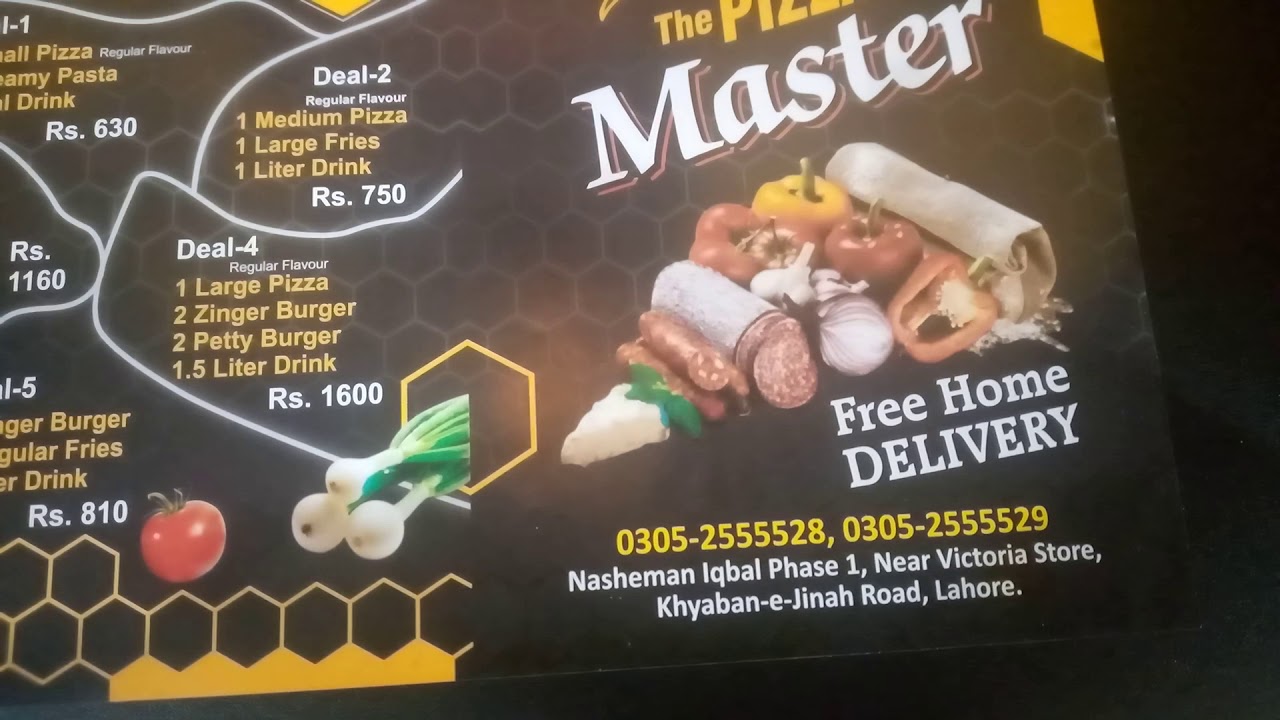 The Pizza Master Software Nasheeman e iqbal Lahore