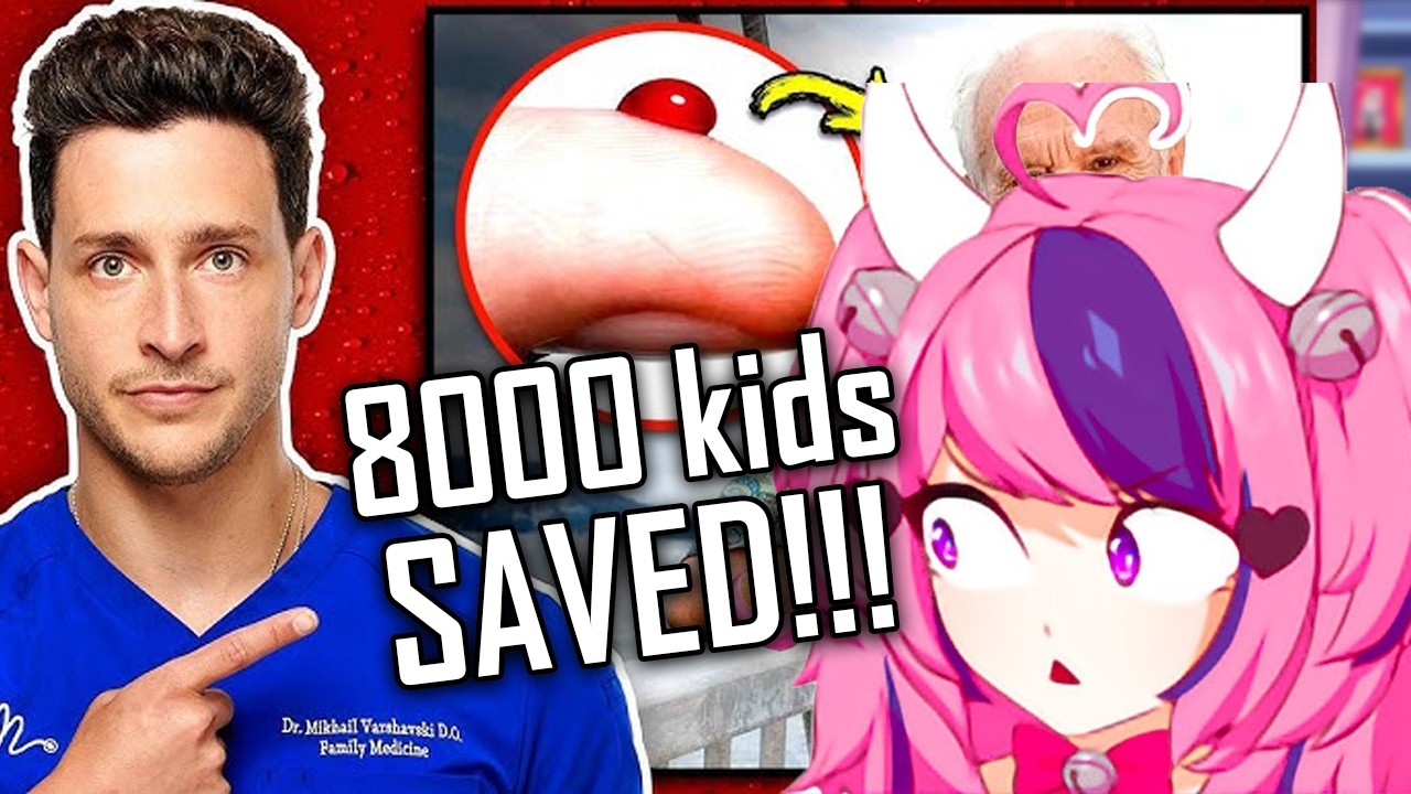 Ironmouse reacts to The Man With The Most Valuable Blood On Earth