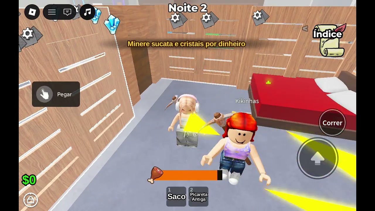 Hoje eu e a minha amiga jogamos 24h durante a noite ( Raid de prisão) sobrevivemos??
