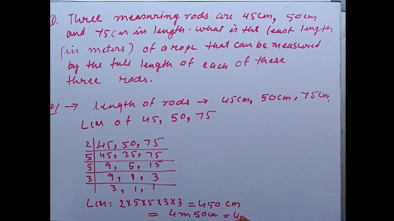 LCM based questions 