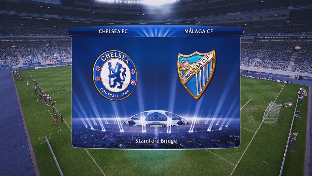 Chelsea FC vs Malaga CF [ PES 2013 Master League #912 ]