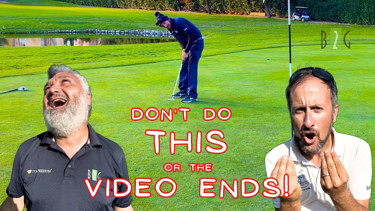 Don't do THIS or the video ends! (Golf Challenge)