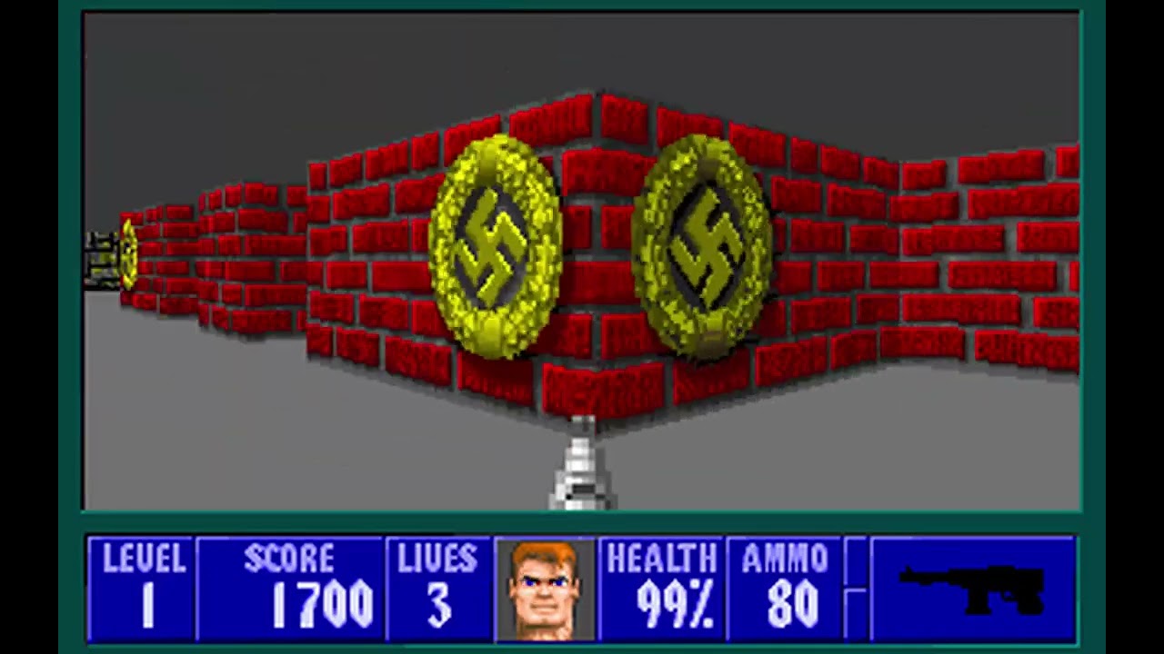 Super Shareware Wolf: Lost Levels - Level/Niveau 1
