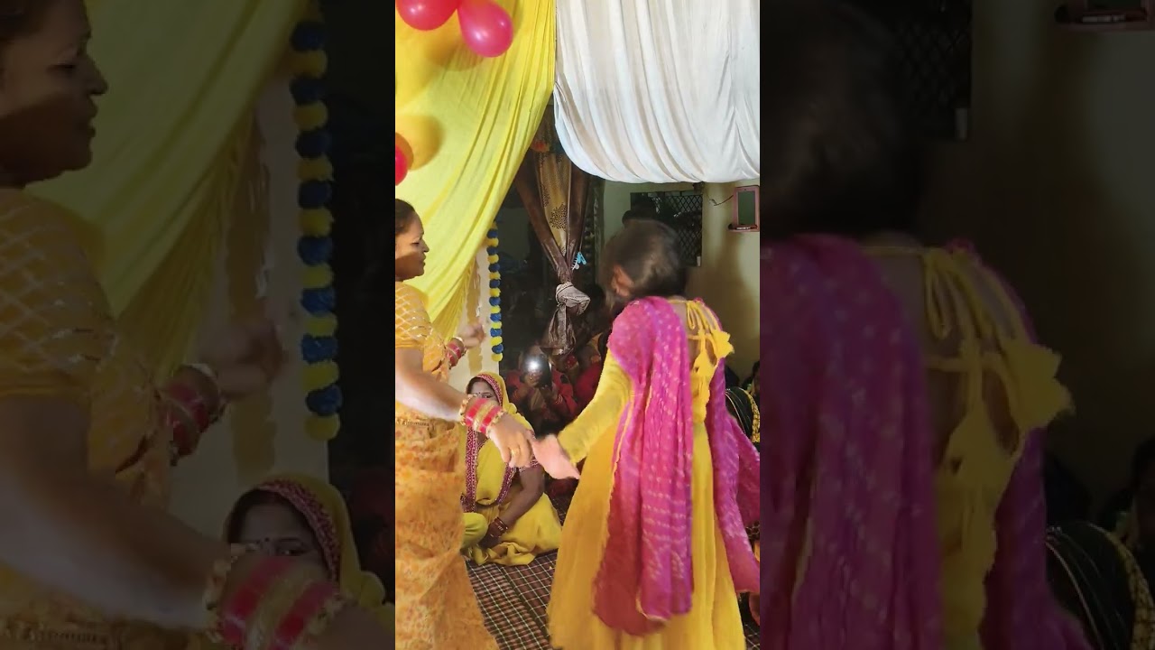 #haldi #funny #videoshort #function #😄😃💛💛💗
