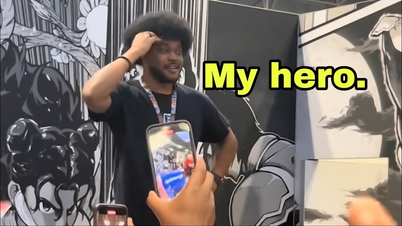 Saw my biggest hero CoryxKenshin in person. But im hurt. I gave it my all. 