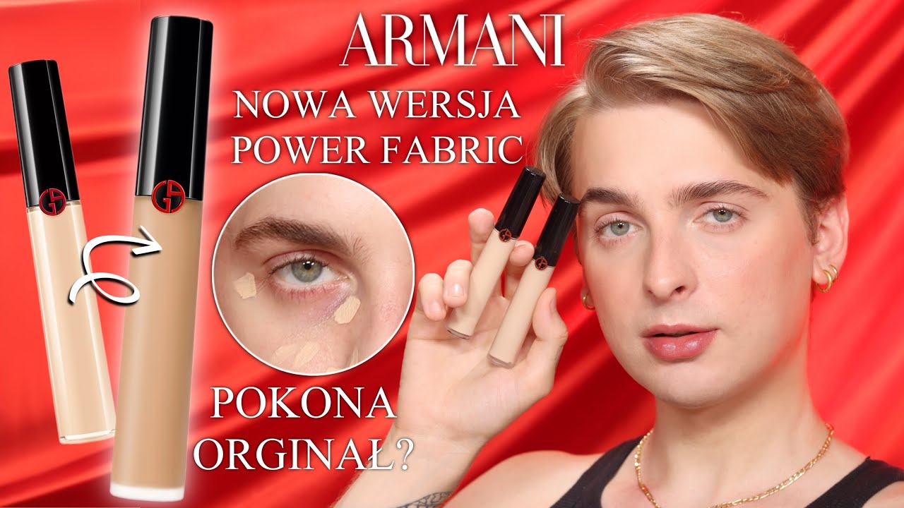 Czy ta zmiana wniesie PLUS? Nowa wersja korektora Armani Beauty Power Fabric + (porównanie)
