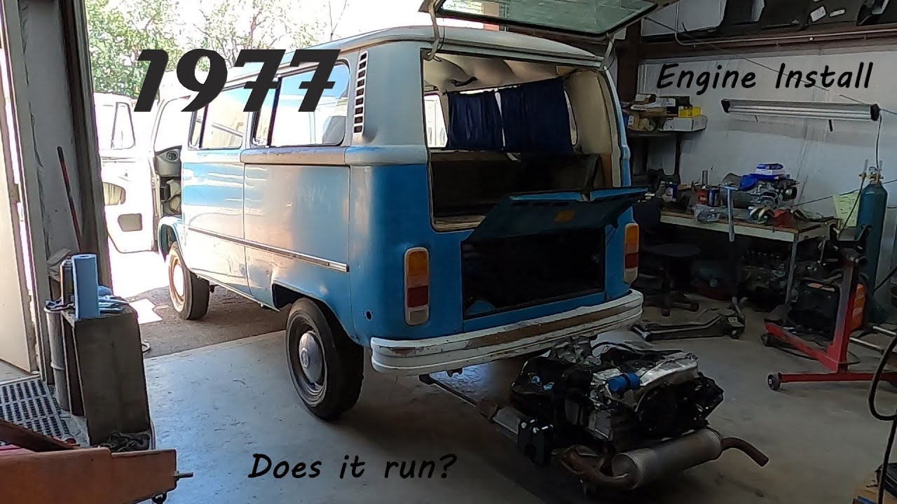 VW Bus Engine Install