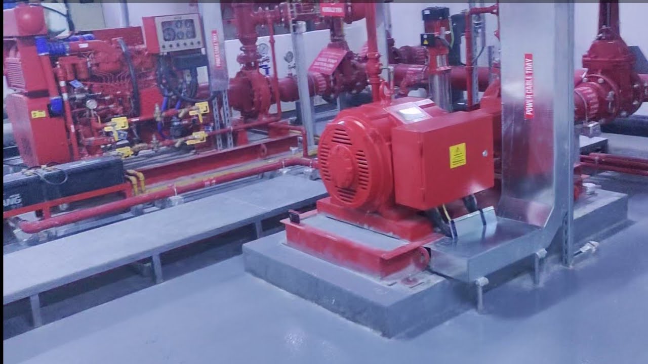Fire Fighting Pumps Full Detail in Hindi Jockey Pump vs Main Pump vs Diesel Pump Explained.