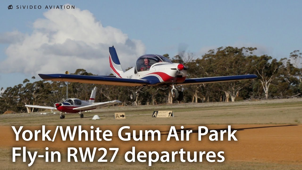 York/White Gum Fly-in departures at White Gum Air Park on June 14, 2020.