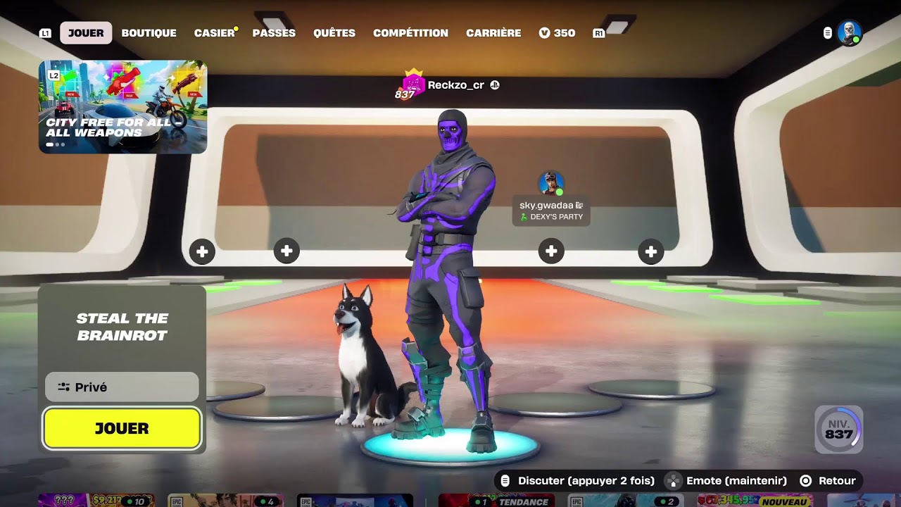 Live trade fr Fortnite steal the brainrot