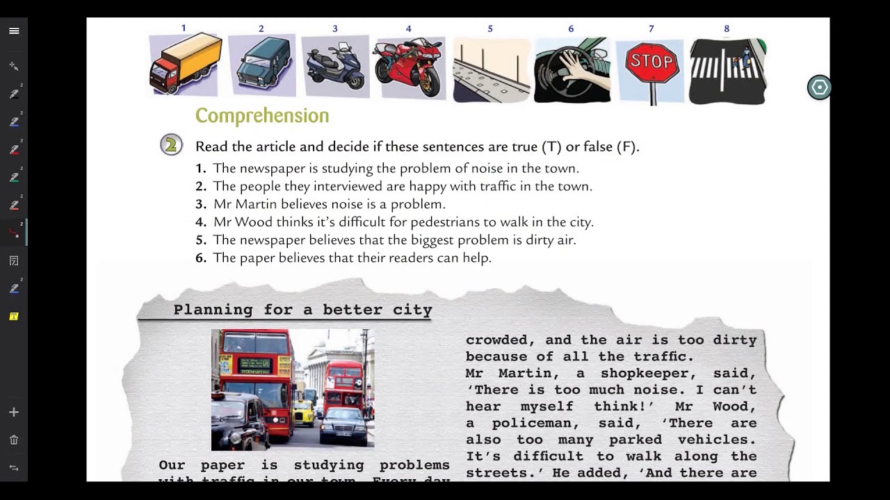 ترجمة و شرح صفحة 32 Planning for a Better City
