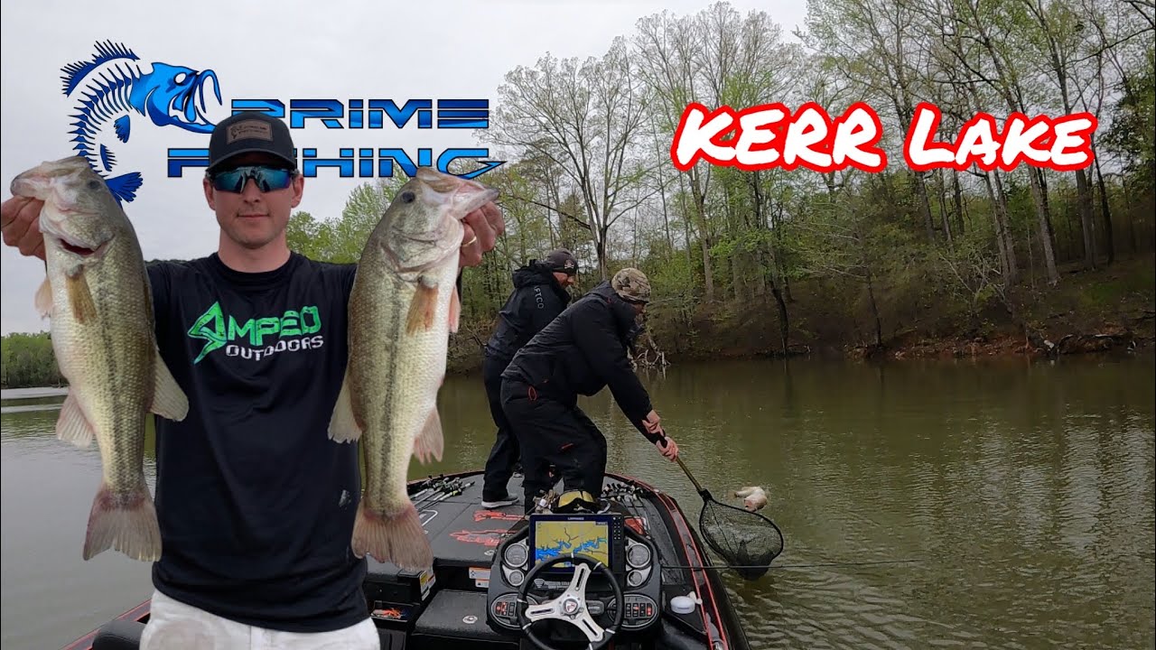 Kerr Lake Bass Fishing - Collins Bass for Cash Tournament - 4.8.23