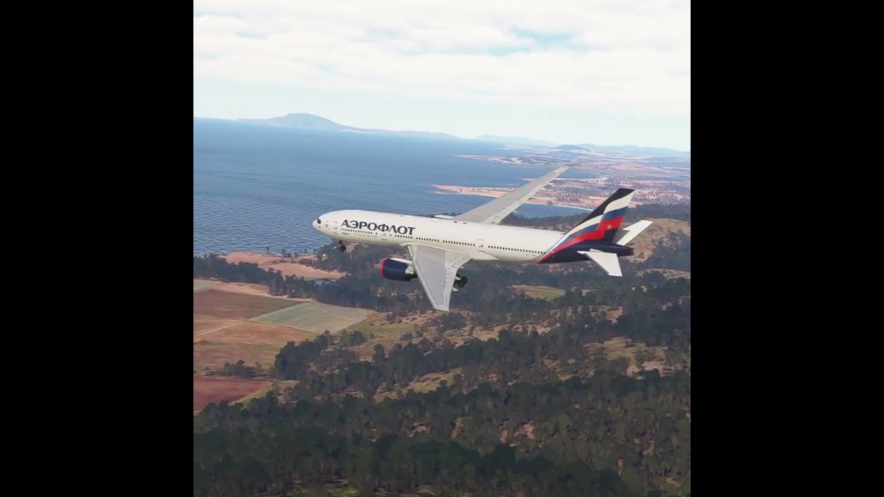 Impossible Landing!!! Amazing View before the Plane Landing eps.564