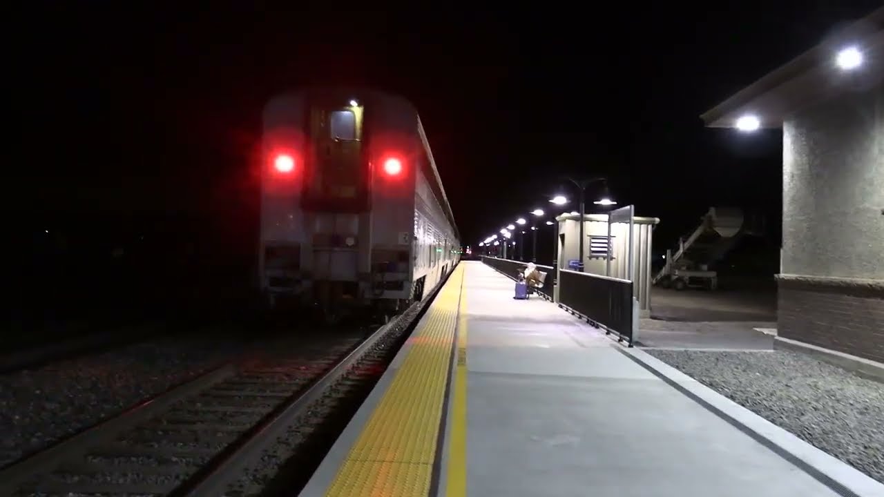 A Calif. Zephyr in Ft. Morgan on 13JAN2026