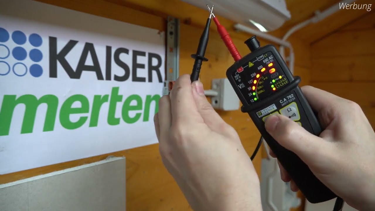 @ElektroM präsentiert den Spannungsprüfer C.A 762.