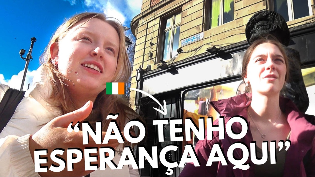 PRIMEIRO DIA NA IRLANDA E JÁ VI TUDO ISSO 🇮🇪