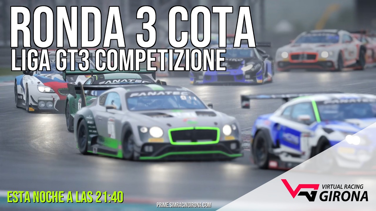 🔴DIRECTO Liga GT3 | Ronda 3 COTA | AC Competizione