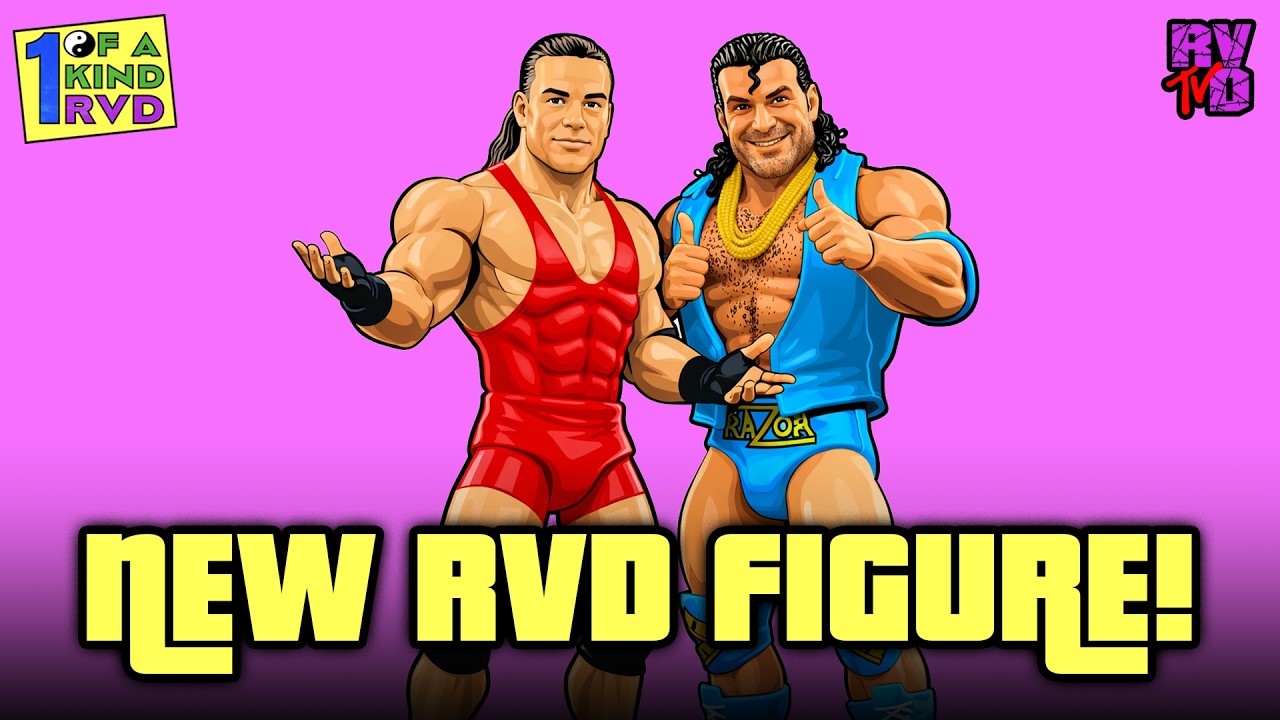RVD представил свою СОВЕРШЕННО НОВУЮ фигурку рестлера!