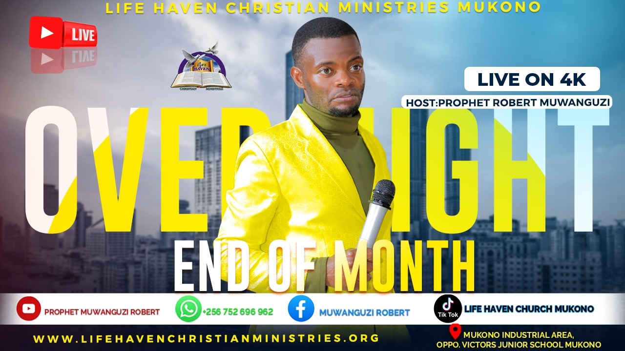 18.MAR.26 LIVE PROPHETIC OVERNIGHT SERVICE WITH PROPHET MUWANGUZI ROBERT AT LHCM
