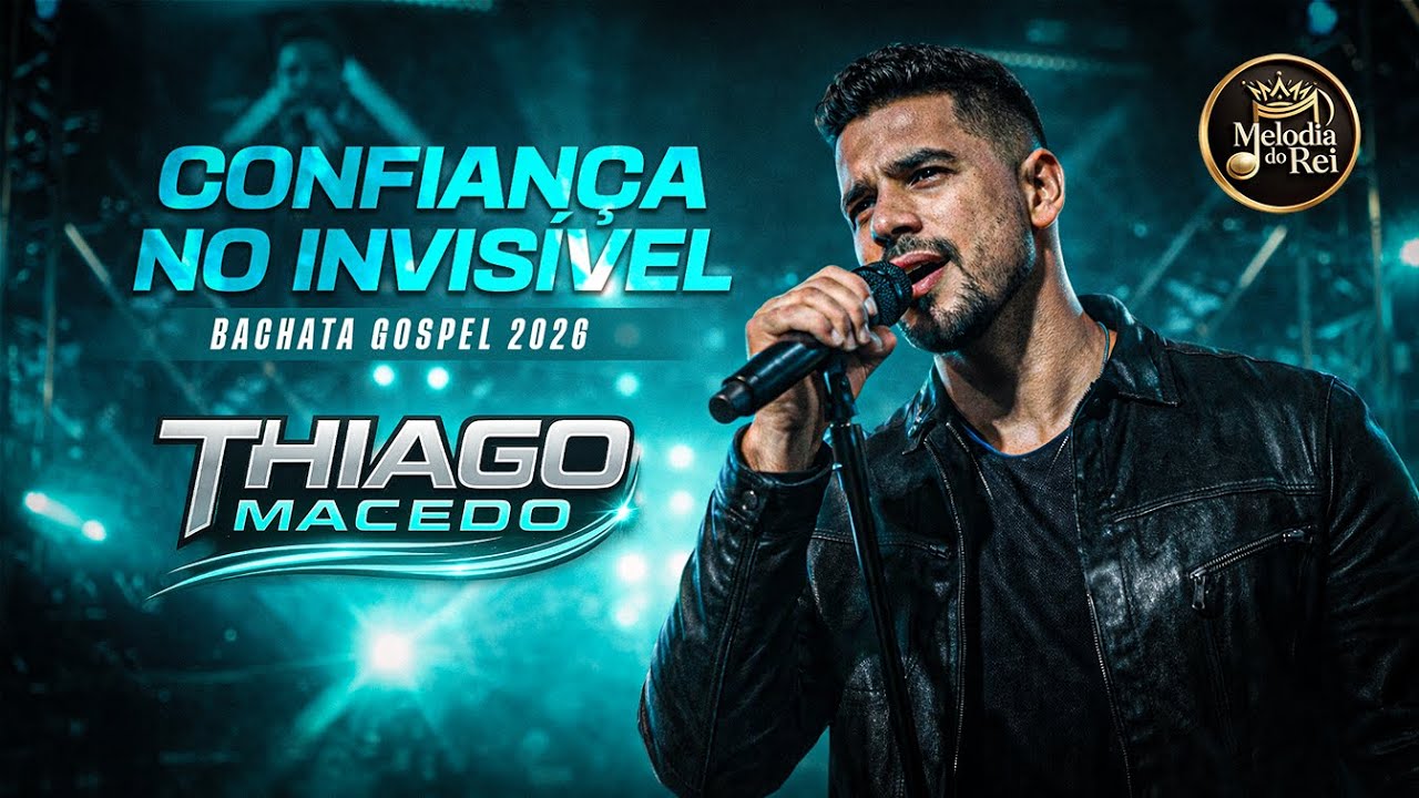 Bachata Gospel 2026 – Confiança no Invisível | Thiago Macedo (Lançamento Oficial) #bachata2026
