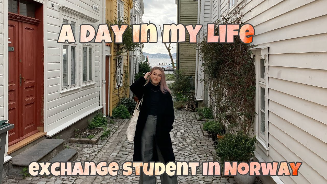 a day in my life -- exchange student in Norway!!