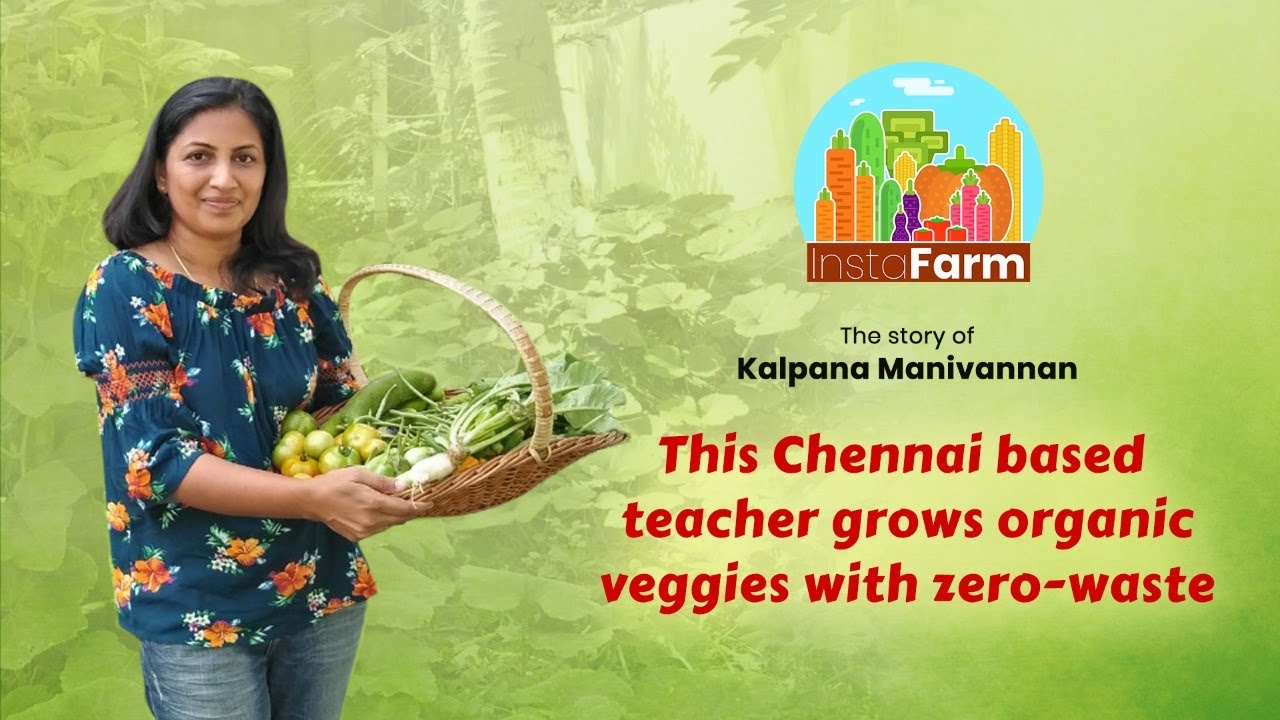 Kalpana Manivannan | A Organic Vegetable Farmer | Special Story @ InstaFarm