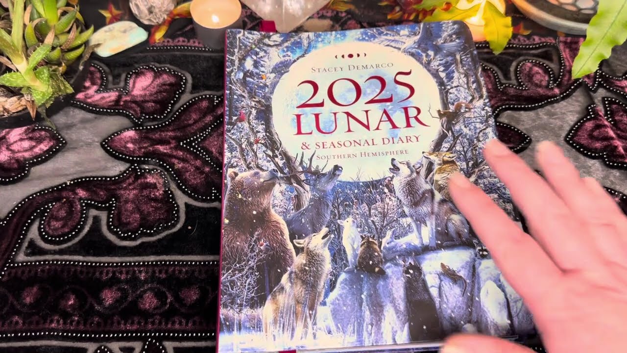 2025 Lunar and Seasonal Diary by Stacey DeMarco flip through #flipthrough