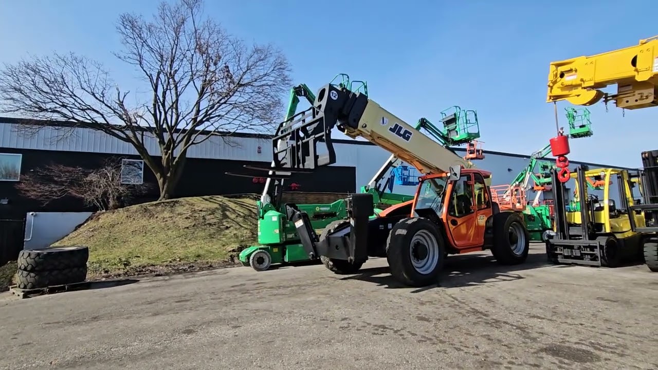 2020 JLG 1255 12,000 LBS PNEUMATIC DIESEL TELEHANDLER STK 16997