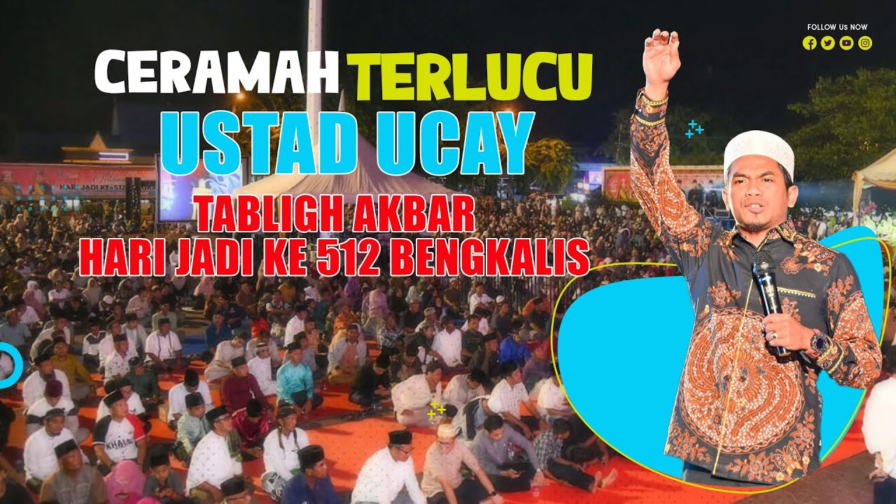 Terbaru……Ustad Ucay Kocok Perut Warga Bengkalis Riau