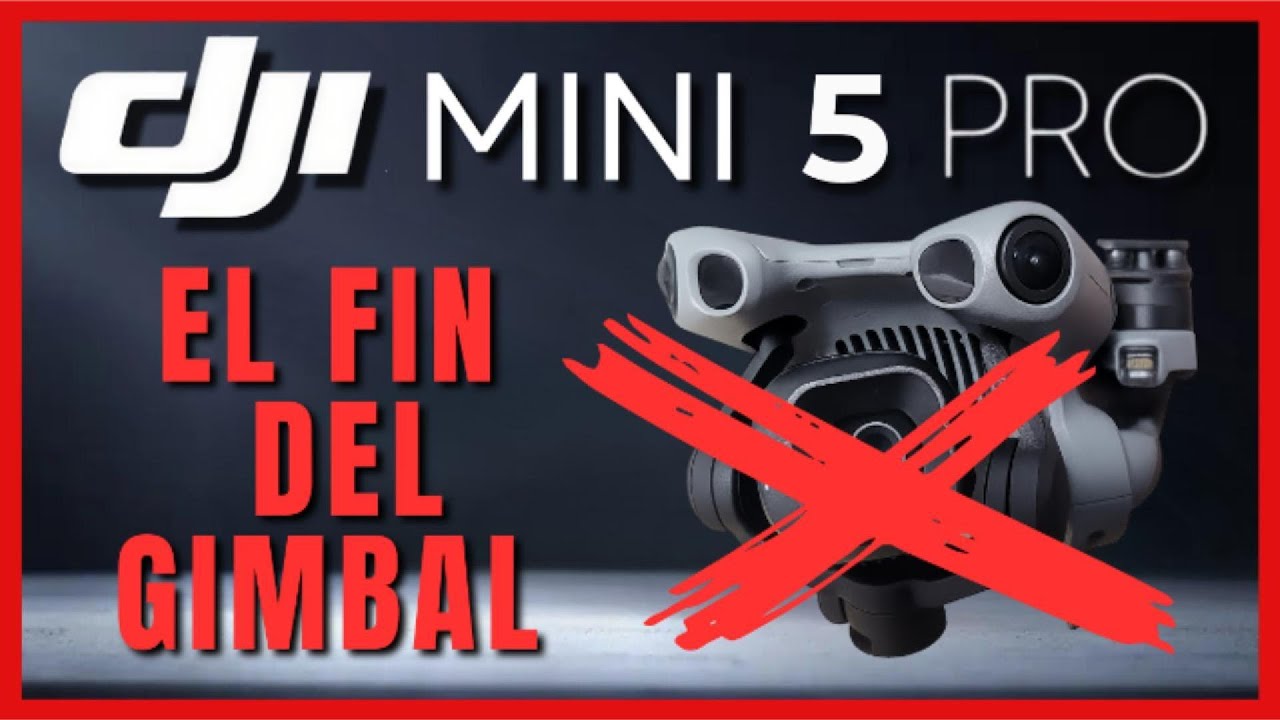 &iquest;DJI Mini 5 Pro, el &Uacute;ltimo Drone con Gimbal? Lo que Debes Saber🚨