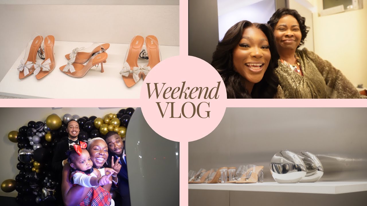 WEEKEND VLOG|  MUMMY + DAUGHTER DAY, CHRISTMAS BALL AND CHURCH
