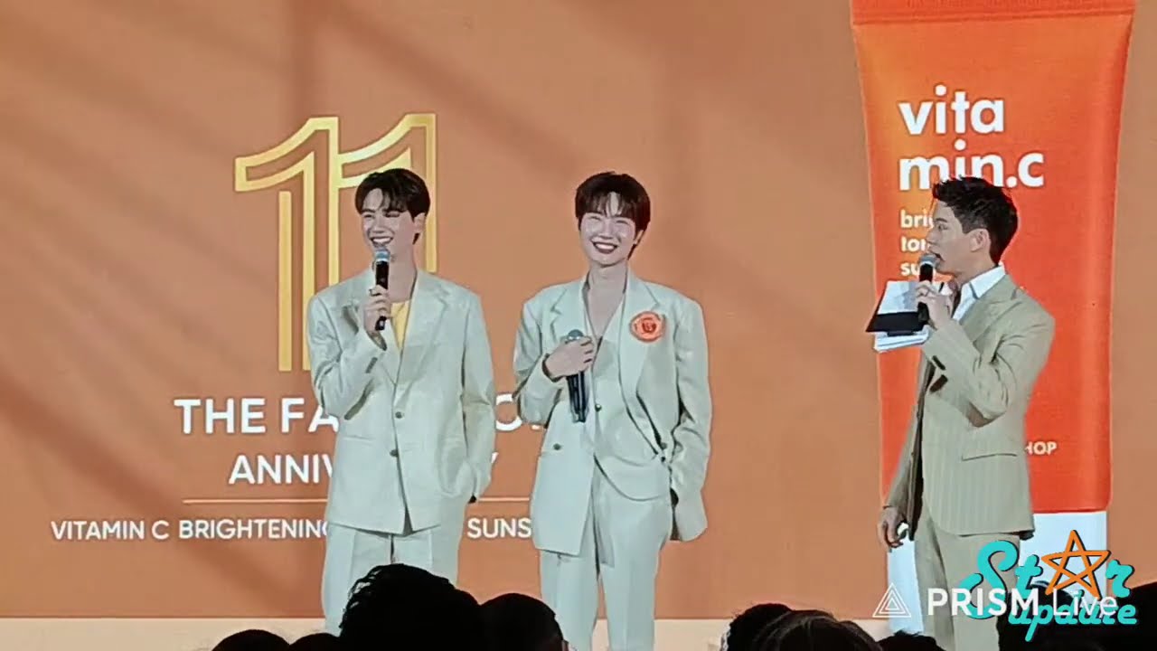 📍Live บรรยากาศงาน #เก่งน้ำปิง The Face Shop